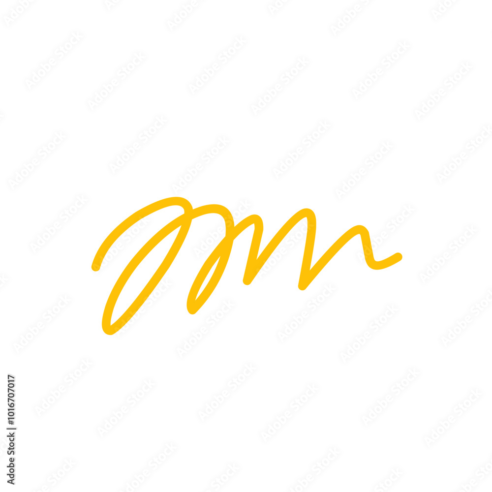 Obraz premium scribble vektor line