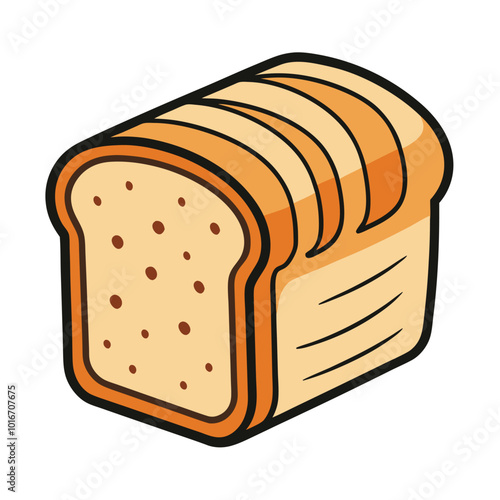 Bread vector illustration.