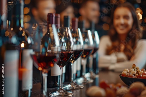 Wine connoisseurs attending sommelier classes, wine, education
