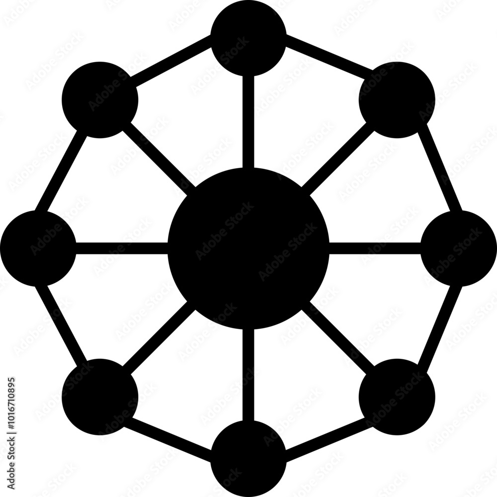 Blockchain Node icon Blockchain Node icon