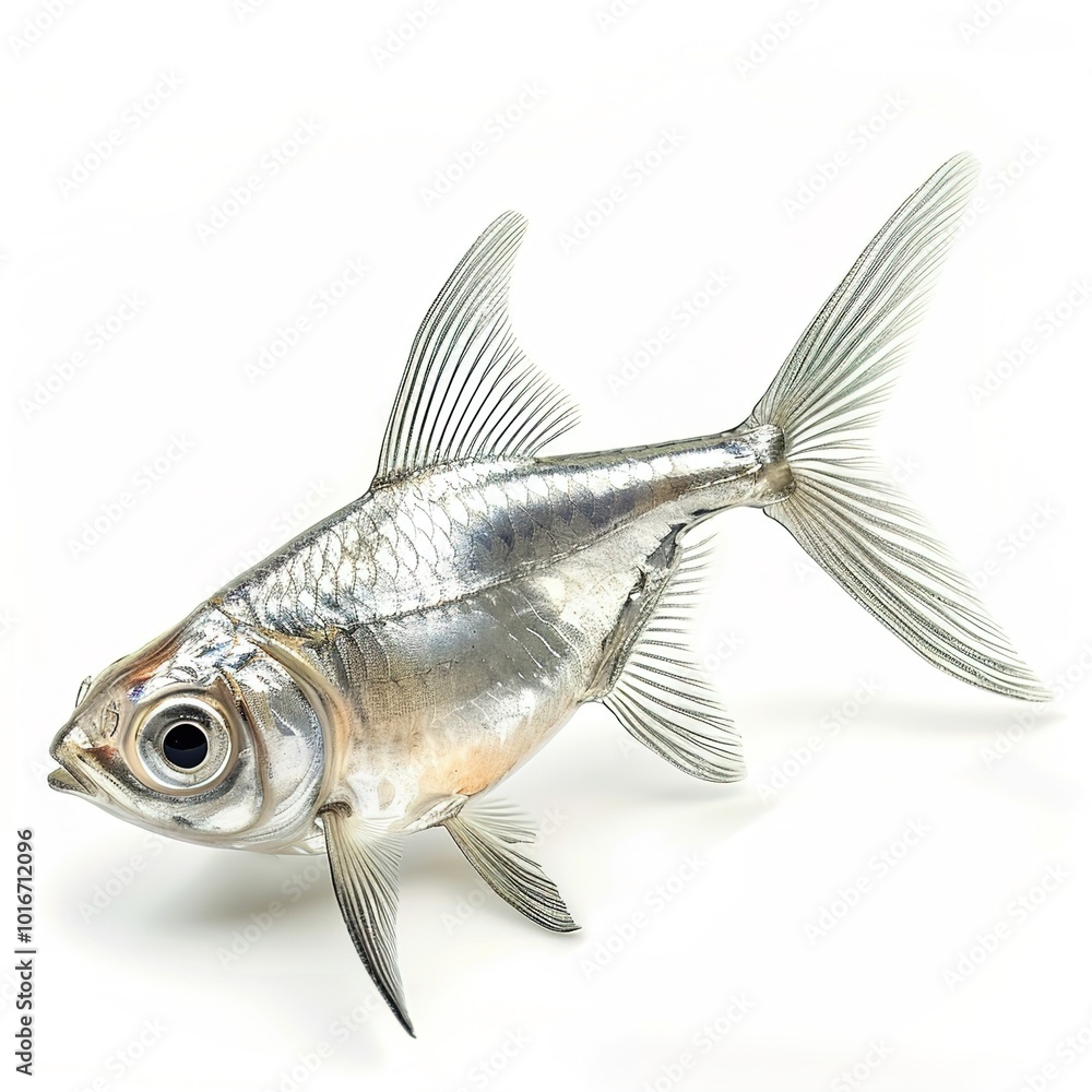 Silver Fish Isolated on white isolated on white Silver Fish Isolated on white isolated on white
