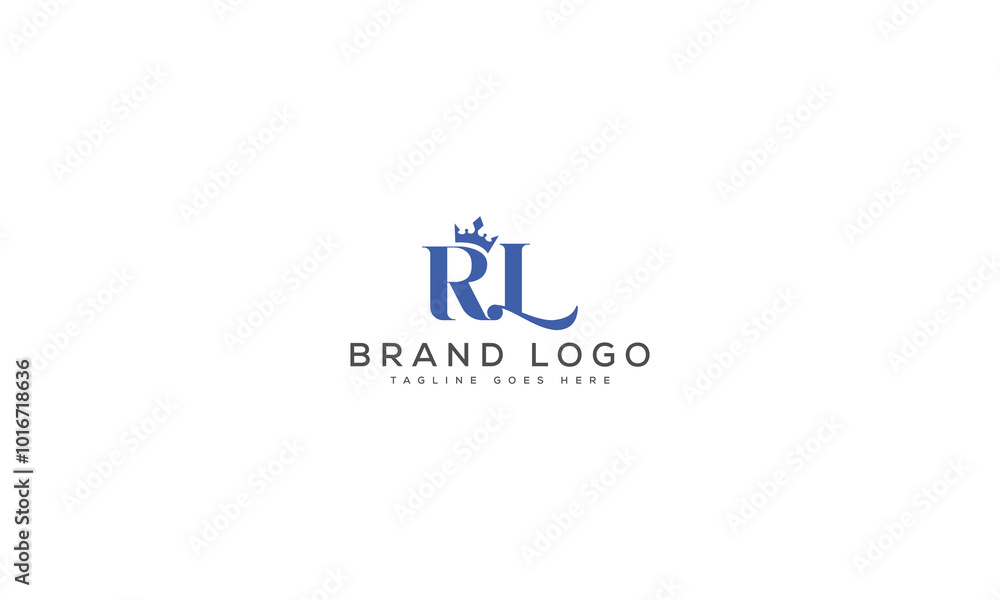 letter RL logo design vector template design for brand. letter RL logo design vector template design for brand.