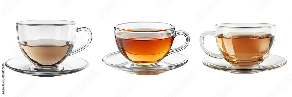 Assorted herbal tea cups in various flavors isolated on transparent background drink PNG for beverage menu designs or health product illustrations Assorted herbal tea cups in various flavors isolated on transparent background drink PNG for beverage menu designs or health product illustrations