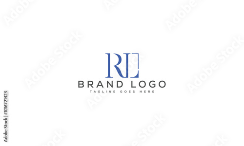 letter RL logo design vector template design for brand.