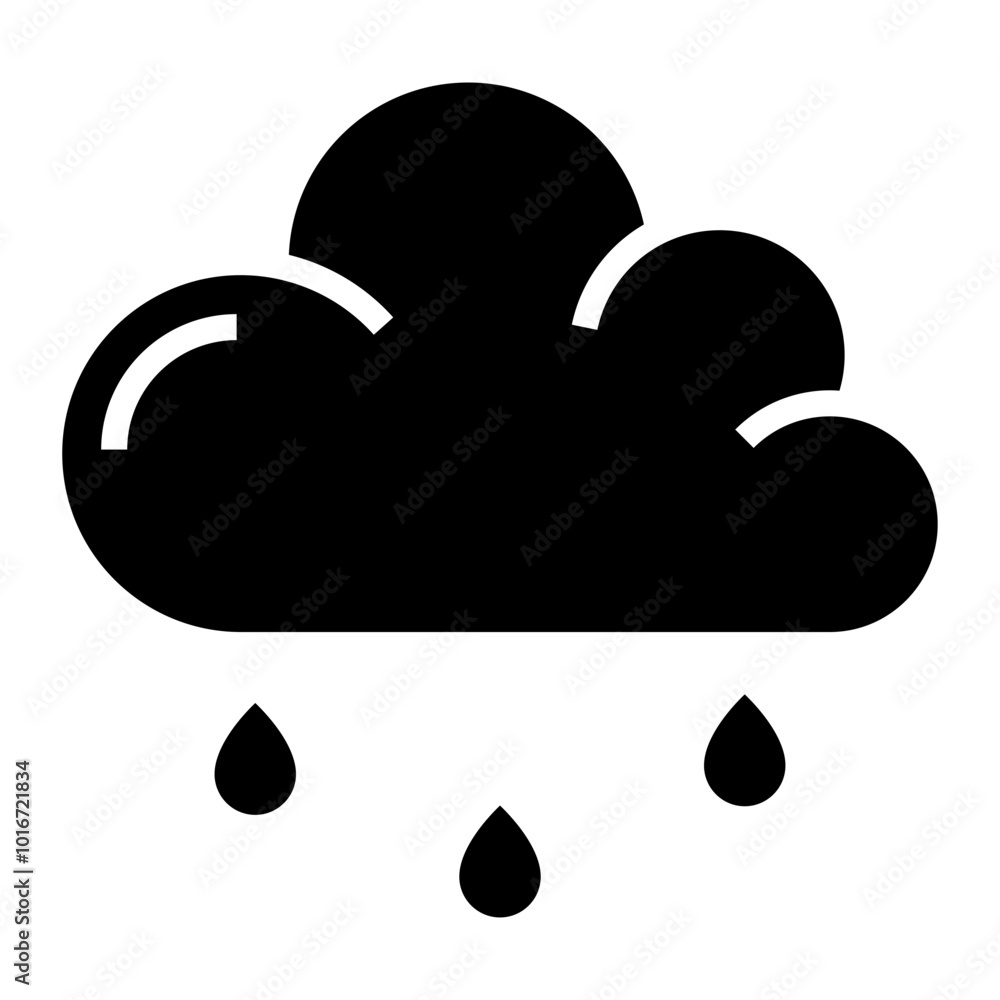 rain icon. rain icon.