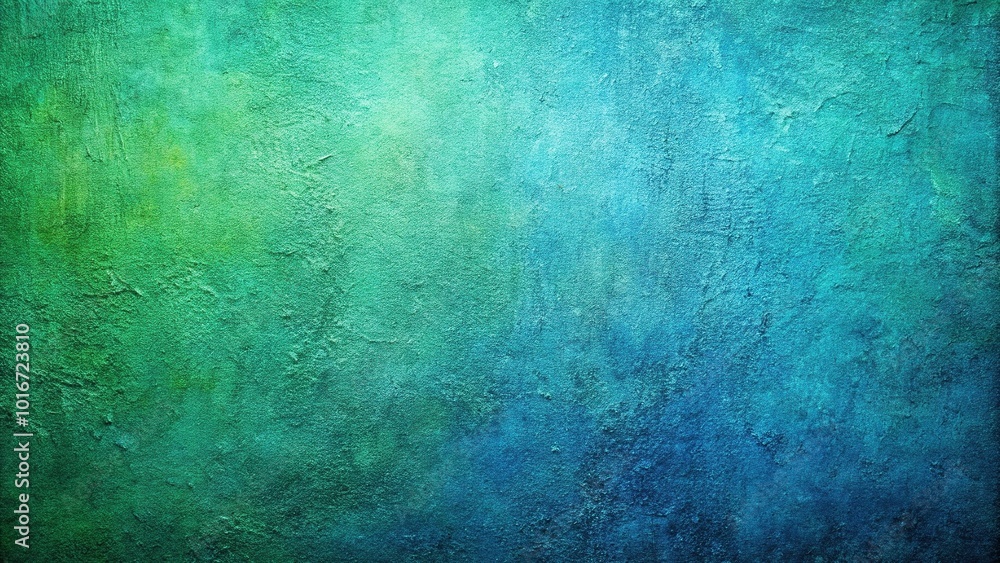 Obraz premium Abstract blue green background with texture