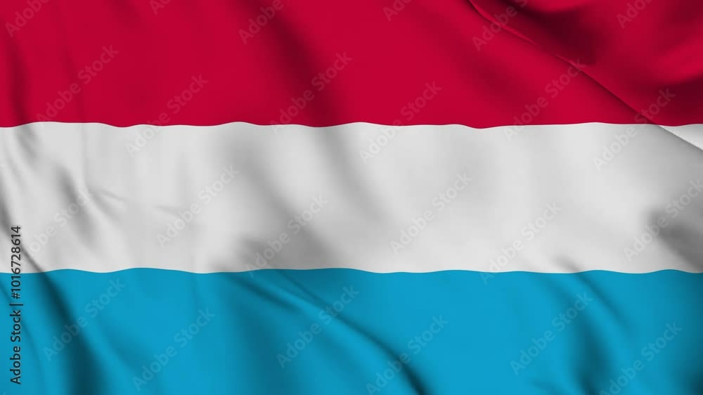 Luxembourg shiny realistic 3d background national waving flag Luxembourg shiny realistic 3d background national waving flag