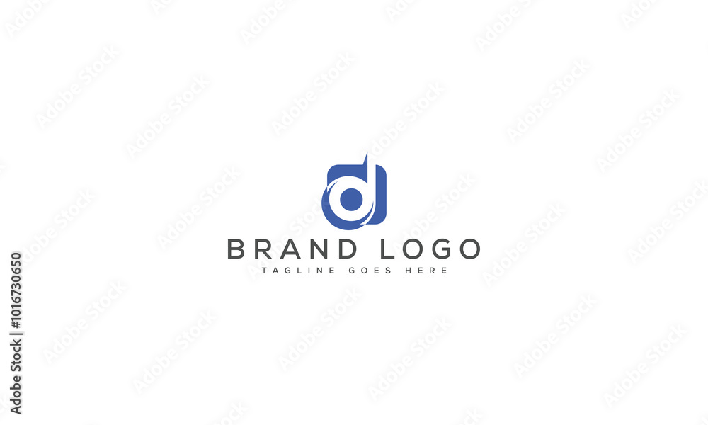 letter D logo design vector template design for brand. letter D logo design vector template design for brand.