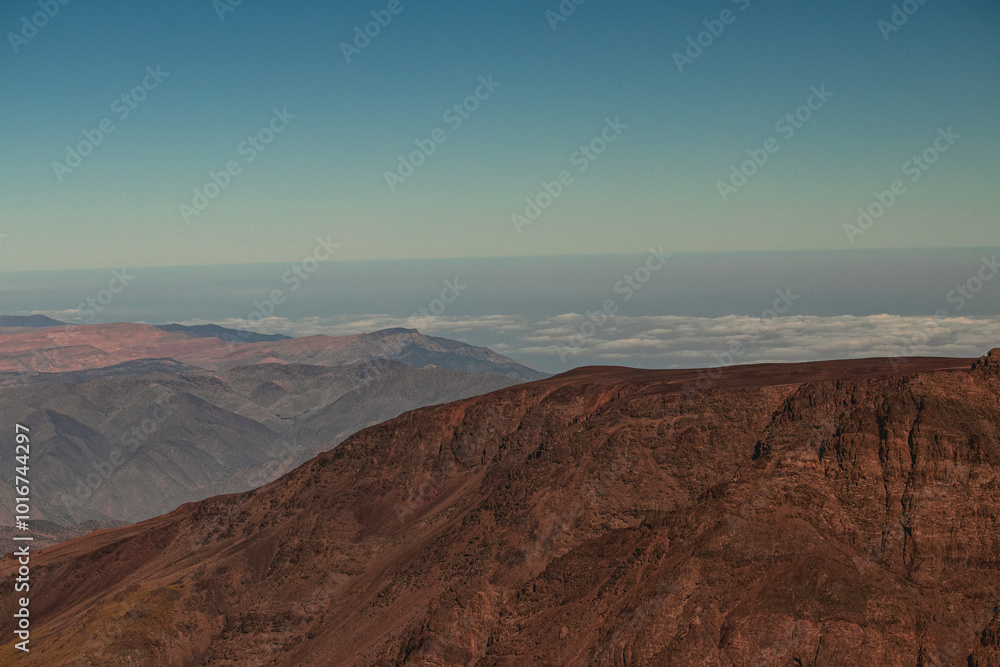 sunrise over the mountains