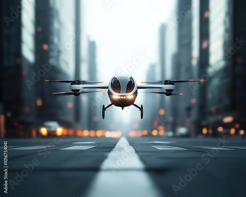 Vertical take-off and landing VTOL aircraft in an urban setting, Aerospace Engineering, future transportation