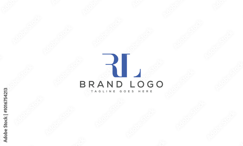 letter RL logo design vector template design for brand. letter RL logo design vector template design for brand.