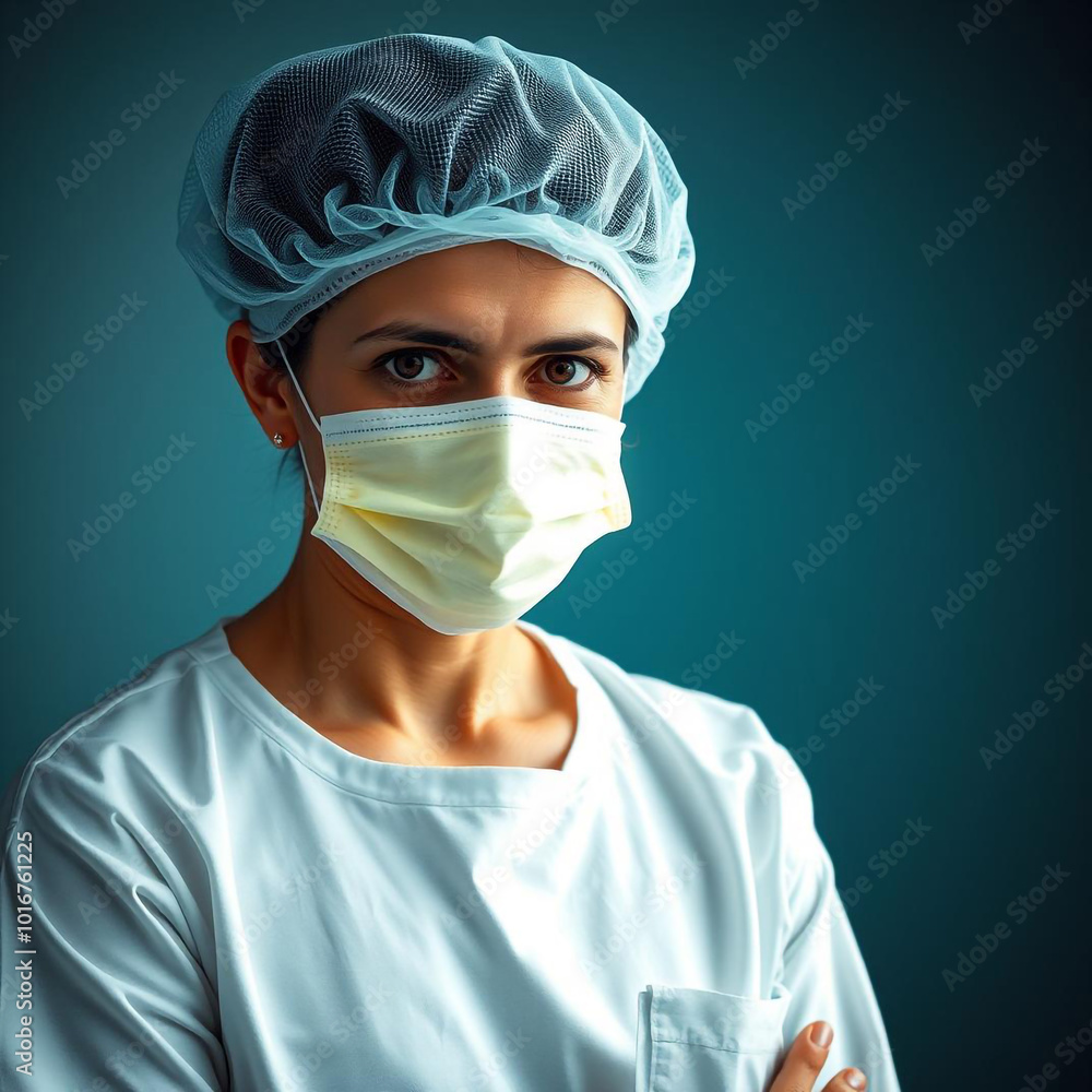 Doctors examining patients in hospitals, healthcare, medical clinic, mask Doctors examining patients in hospitals, healthcare, medical clinic, mask