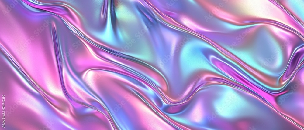 A purple and blue fabric with a shiny, iridescent texture A purple and blue fabric with a shiny, iridescent texture