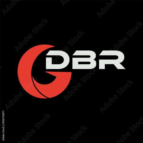 DBR letter logo design for your brand or company business. company logo ,rand, initial, finance logo, technology ,tech , marketing, fashion, education, industry, sport etc