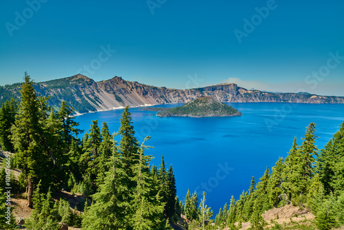 Crater Lake at Crater Lake National Park photo