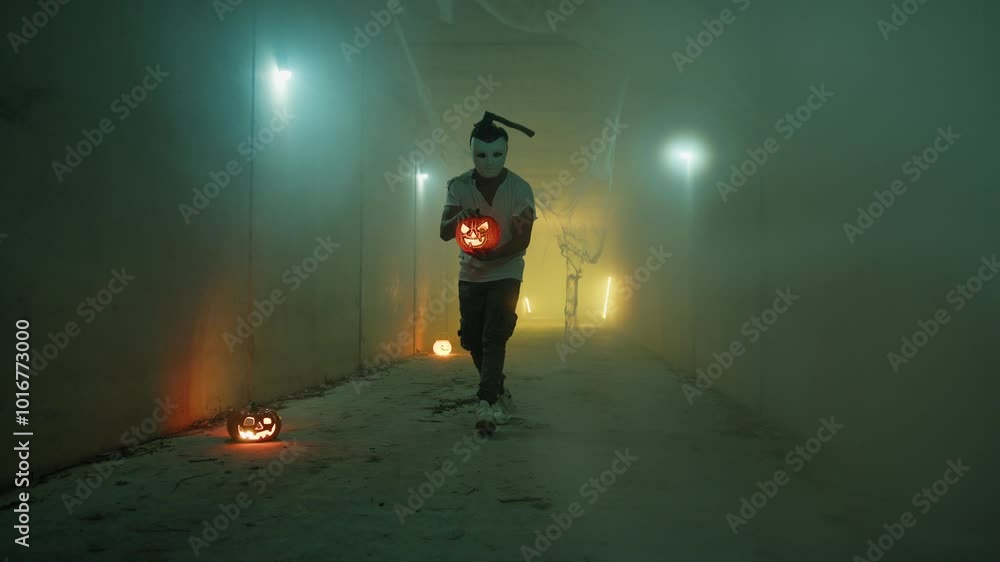 Horror And Creepy Night IN The Fog Horror And Creepy Night IN The Fog