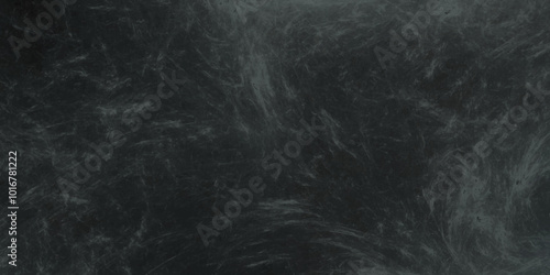 High Resolution horizontal design on cement and concrete texture for pattern and background, Texture of chalk on black chalkboard or blank blackboard background. dark edges .copy space for add text. 