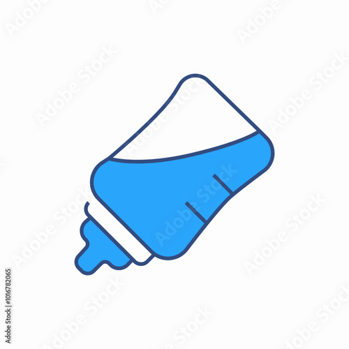baby bottle icon sign vector
