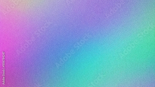 Soft grainy noise gradient background with colorful blur effects, ideal for creating vintage website banners or posters