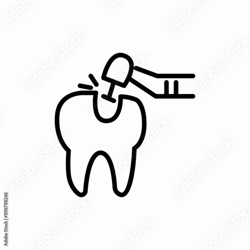 dental care icon sign vector
