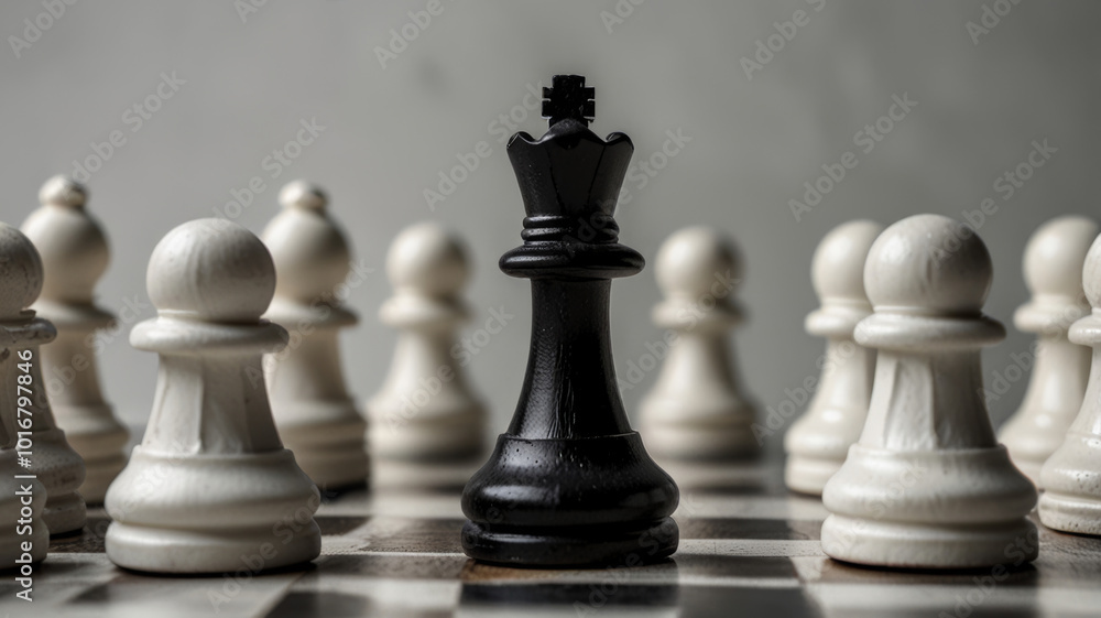 Strategic Battles: Chess Competitions with Black and White Pieces Strategic Battles: Chess Competitions with Black and White Pieces