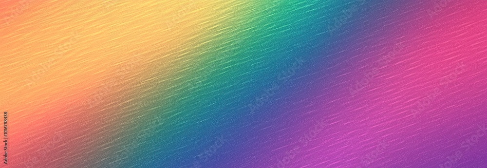 Vibrant Rainbow Gradient Background with Textured Stripes Vibrant Rainbow Gradient Background with Textured Stripes