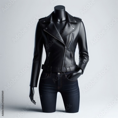 Black Leather Fashion photo