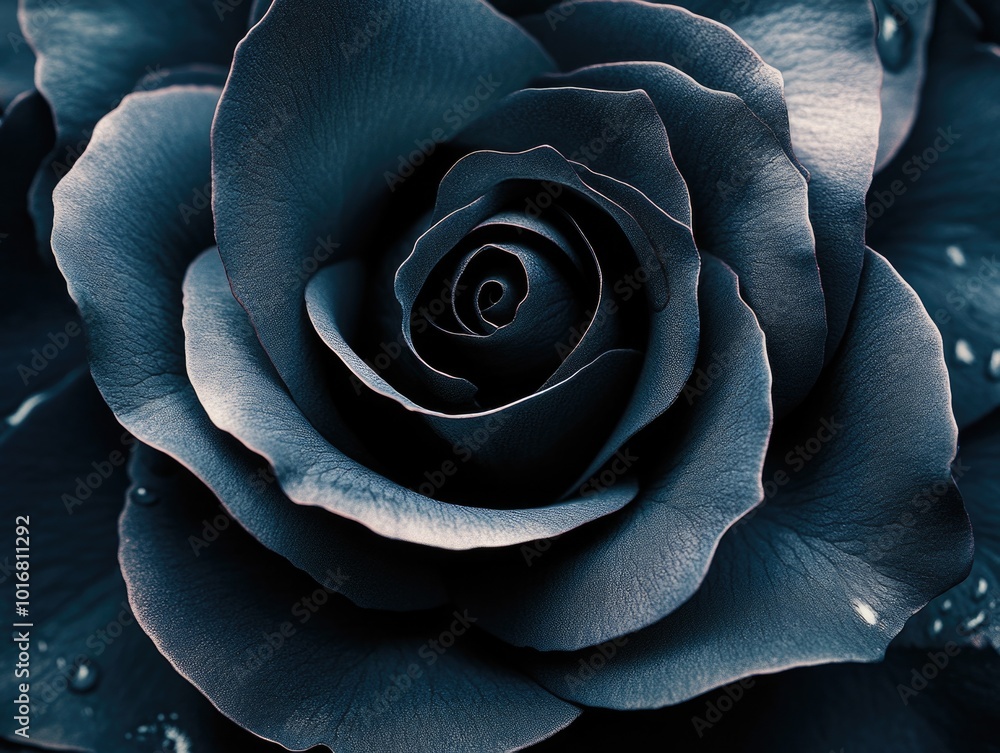 Elegant Dark Blue Rose Elegant Dark Blue Rose