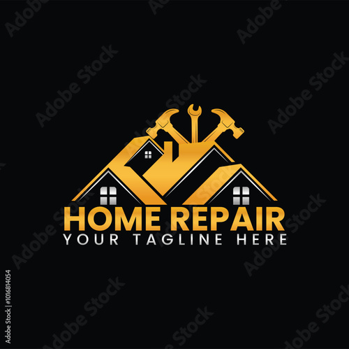 Home Repair logo, home repair