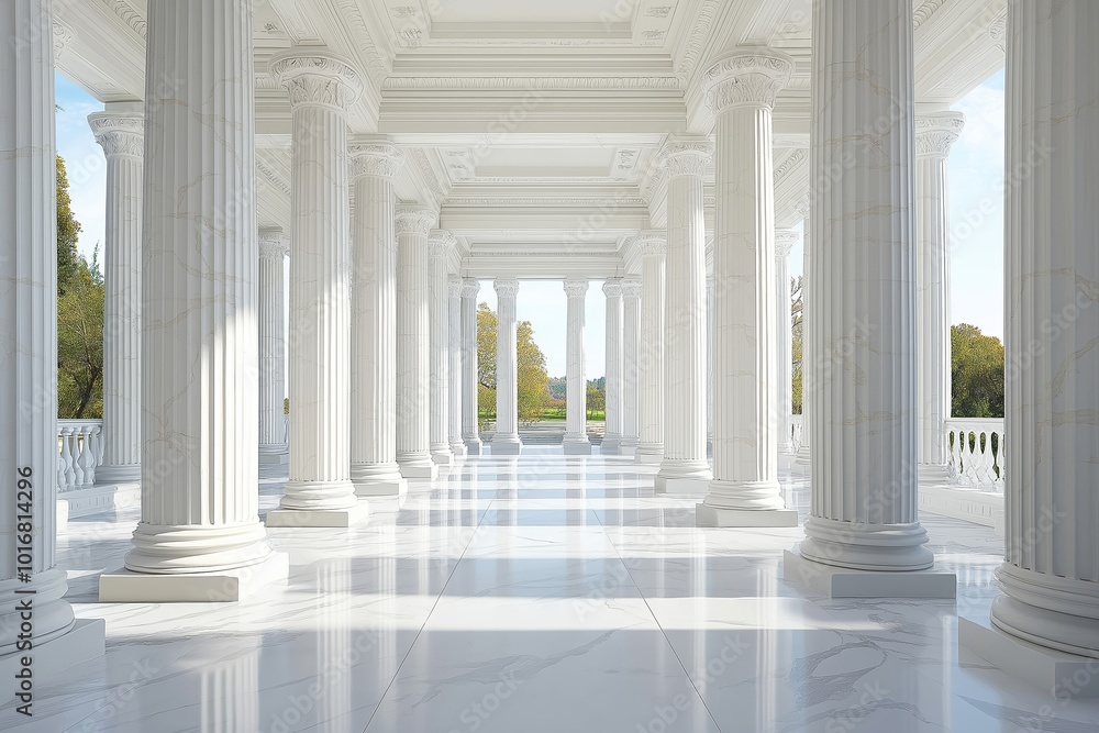 Palace interior background columns hall Palace interior background columns hall