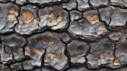 Bark wood texture, untreated natural tree bark