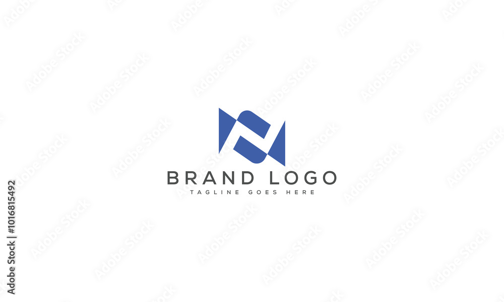 letter N logo design vector template design for brand. letter N logo design vector template design for brand.