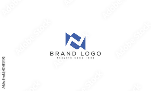 letter N logo design vector template design for brand.