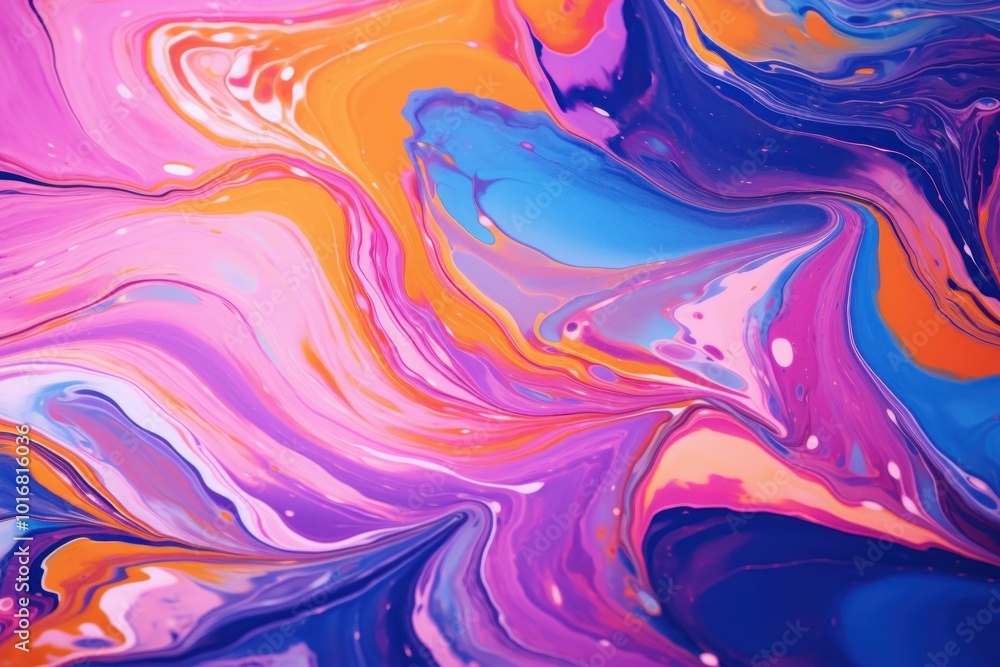 Fototapeta premium Colorful abstract painting background backgrounds pattern purple.