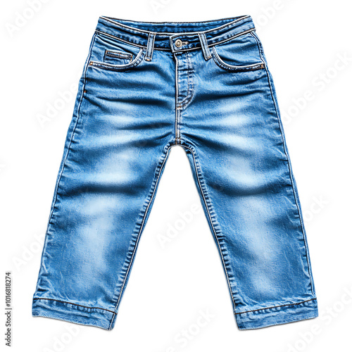 Comfortable Blue Denim Shorts for Casual Wear photo