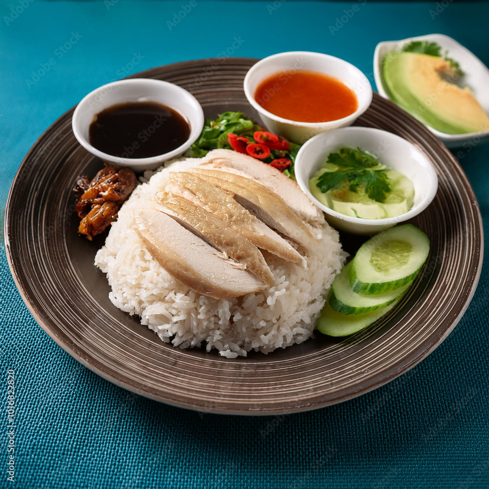 Hainanese Chicken Rice A Savory Treasure Hainanese Chicken Rice A Savory Treasure