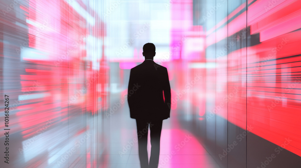 Urban businessman poised confidently in a bustling cityscape, modern architecture and dynamic energy surrounding him, embodying ambition and professionalism. Urban businessman poised confidently in a bustling cityscape, modern architecture and dynamic energy surrounding him, embodying ambition and professionalism.