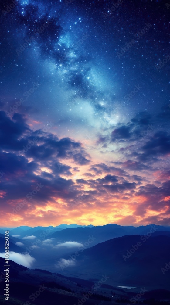 Galaxy nature cloud landscape. Galaxy nature cloud landscape.