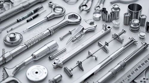 Explore the intricate design of medical instruments