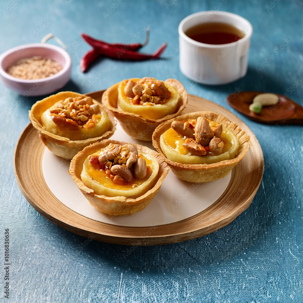 Crispy Kueh Pie Tee with Savory Filling Crispy Kueh Pie Tee with Savory Filling