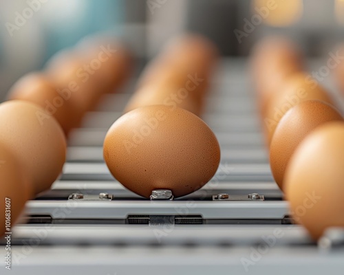 Automated egg handling and packaging system integrated with real-time production data analytics, Automated egg packaging, Smart, efficient, scalable photo