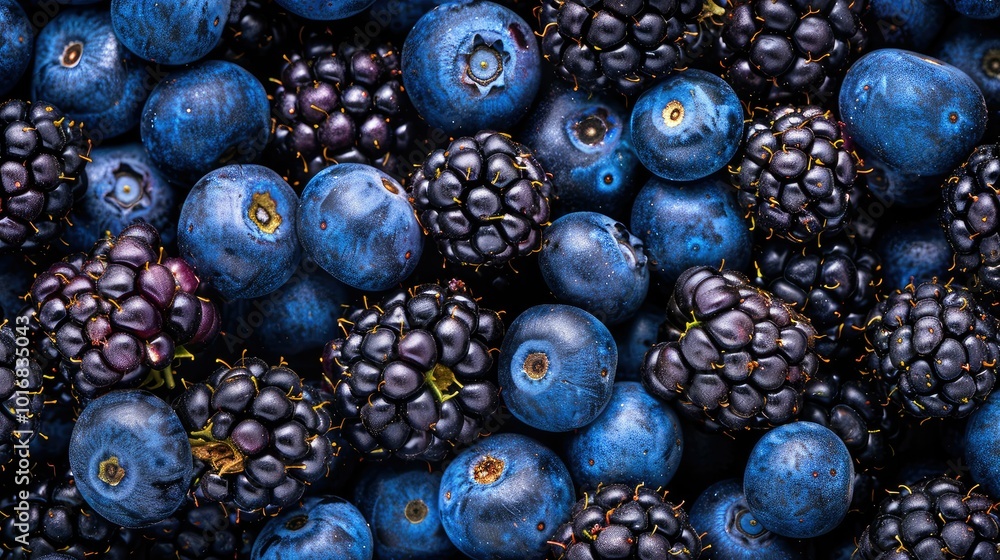 Fresh blackberries banner. Blackberry background Fresh blackberries banner. Blackberry background