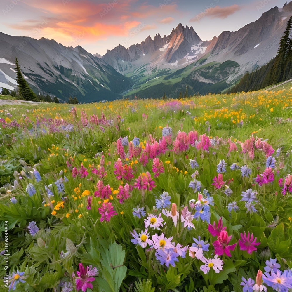 Obraz premium Stunning Scenery View Photo: Nature Landscapes, Mountains, Beaches, and Forests for High-Quality Visual Projects