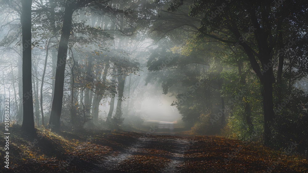 Naklejka premium Fogy Naturel Day