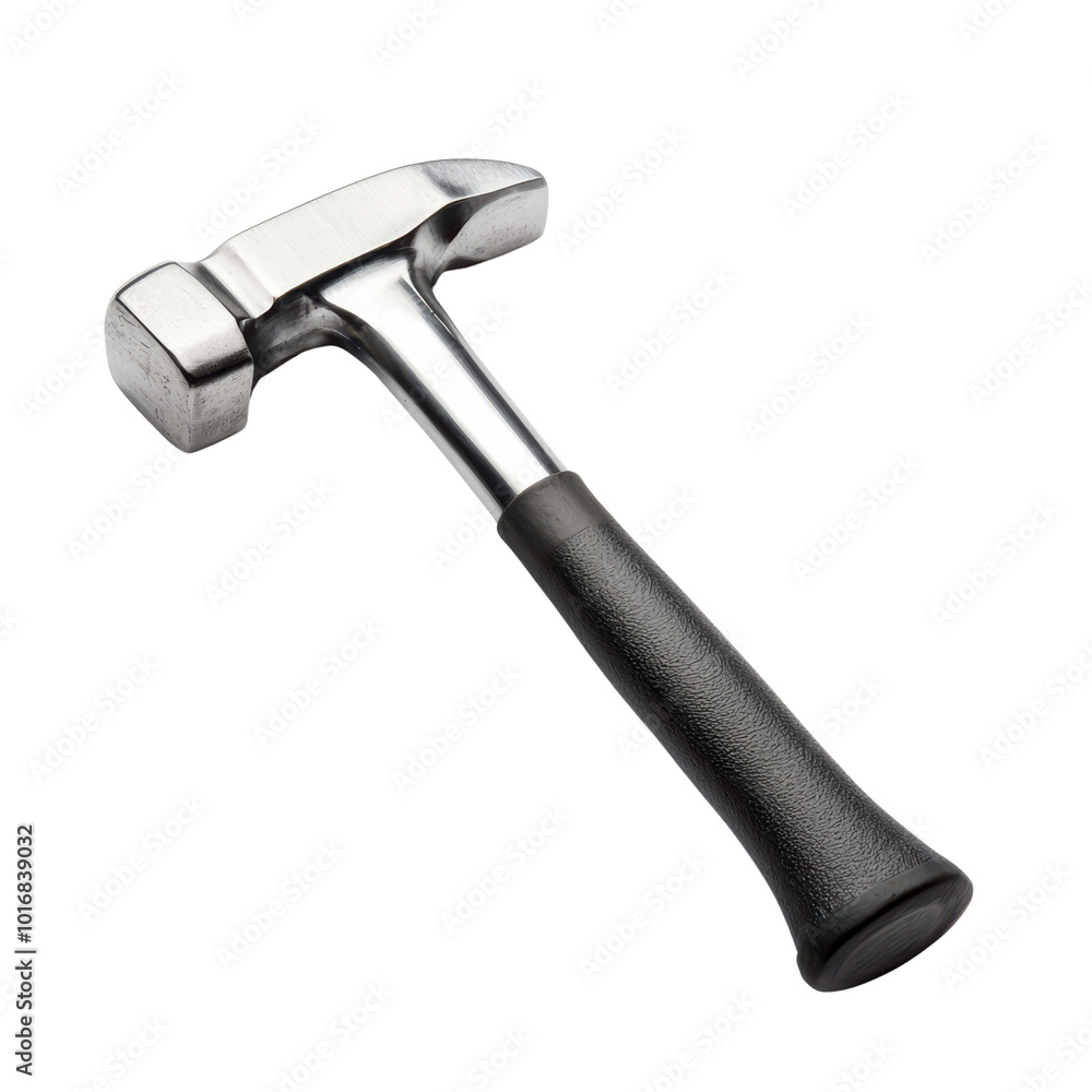 Professional hammer with a textured grip for construction work Professional hammer with a textured grip for construction work