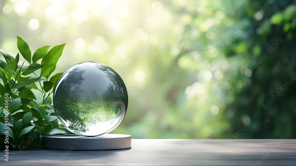 Eco-Friendly Glass Sphere in Nature - Innovative Solar Power Design Driving the Green Revolution for Sustainable Technology Solutions Eco-Friendly Glass Sphere in Nature - Innovative Solar Power Design Driving the Green Revolution for Sustainable Technology Solutions