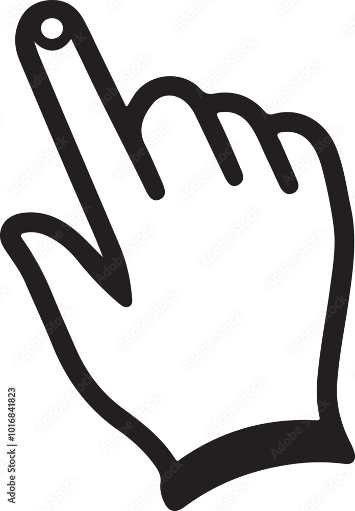 High-Quality Hand Cursor Pointer Icon Vector Graphic Download High-Quality Hand Cursor Pointer Icon Vector Graphic Download