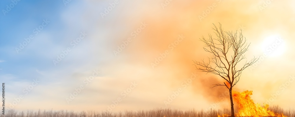 Deforestation and Wildfires A Global Environmental Crisis - Impact of Carbon Emissions on Habitat Destruction and Ecosystem Degradation