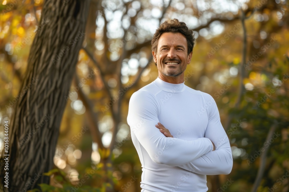 White longsleeve sports smile adult. White longsleeve sports smile adult.