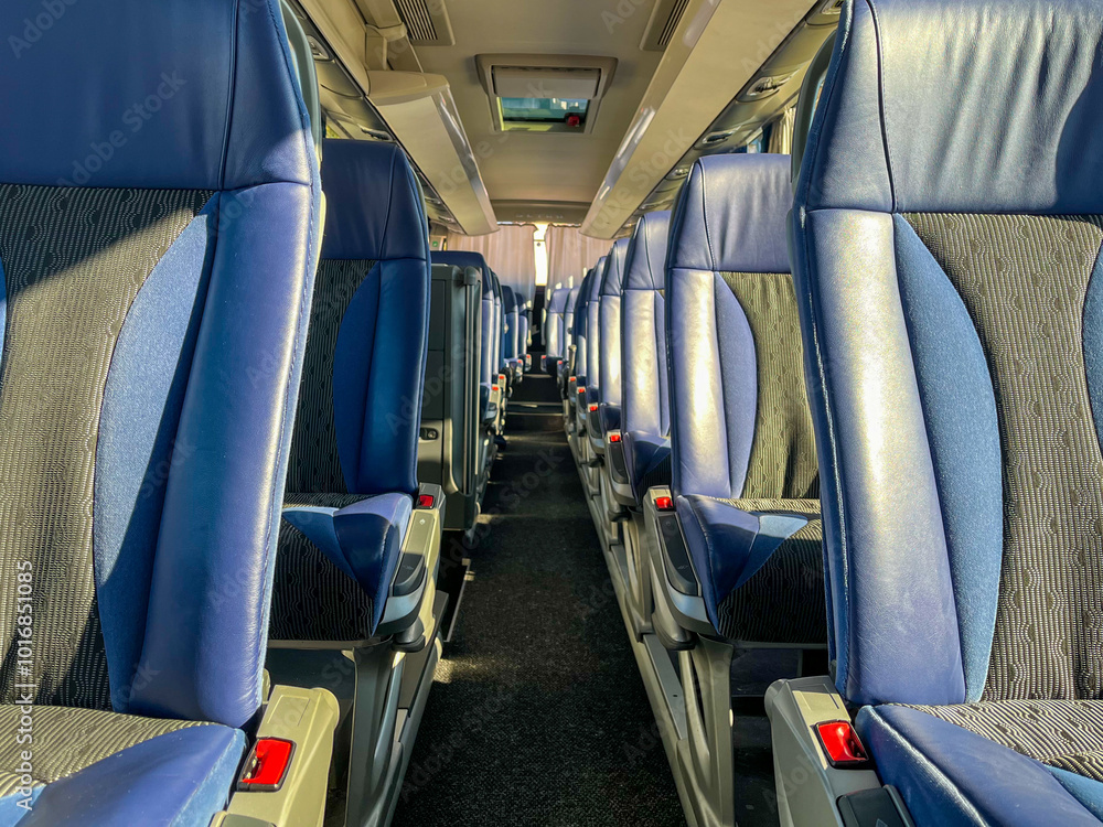 Fototapeta premium interior of a bus